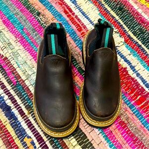 Georgia Giant Leather Shoes - Brown - Size 2.5